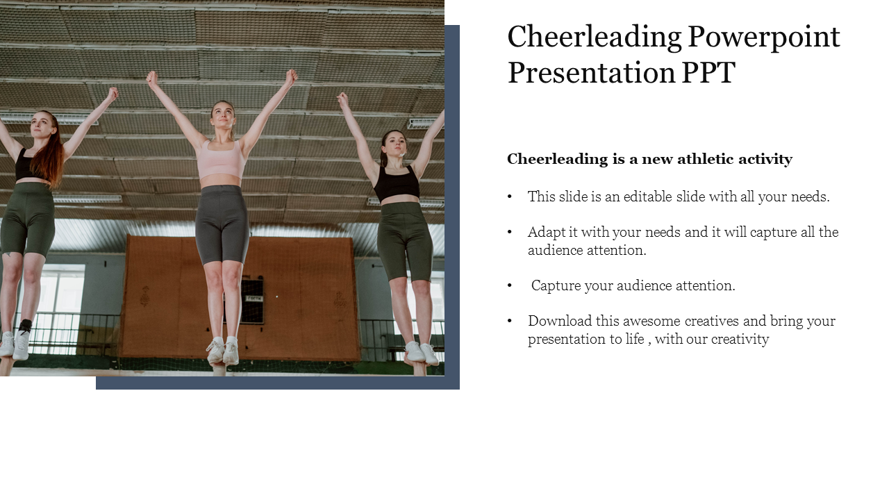 Cheerleading Powerpoint Presentation PPT